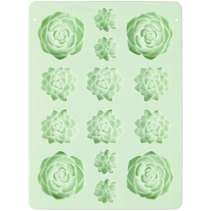 Succulents Silicone Mold Wilton