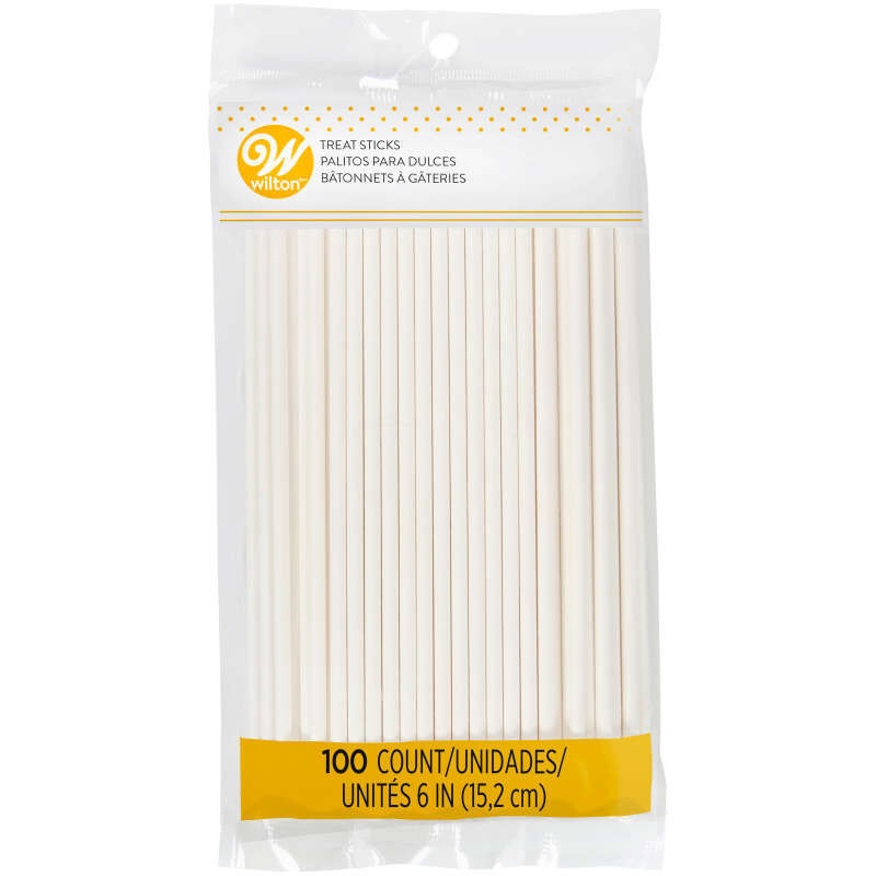 Wilton 6In Lollipop Sticks Mp 100Ct