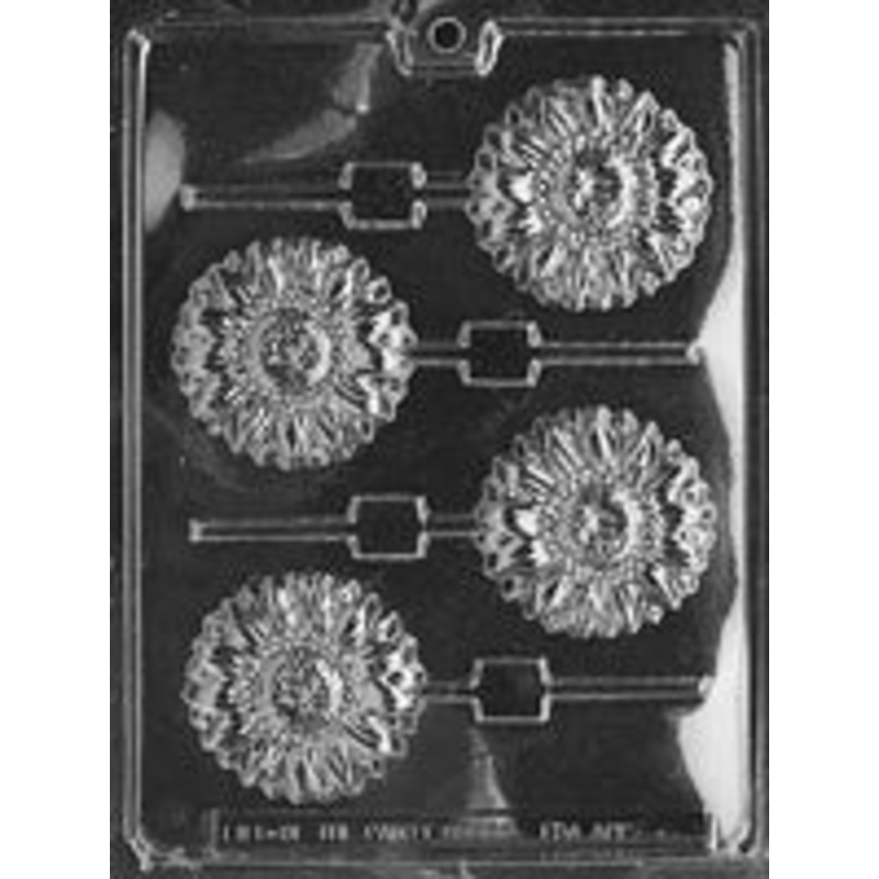 Sunflower Lollipop 4 Cavity F083