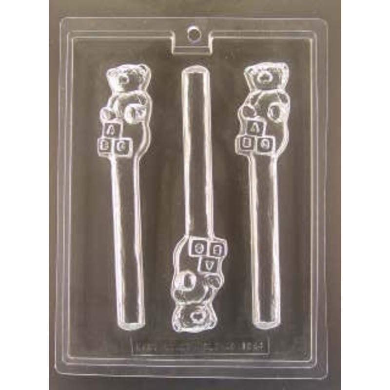 Teddy Bear W/Blocks Baby Pretzel 60AO1054