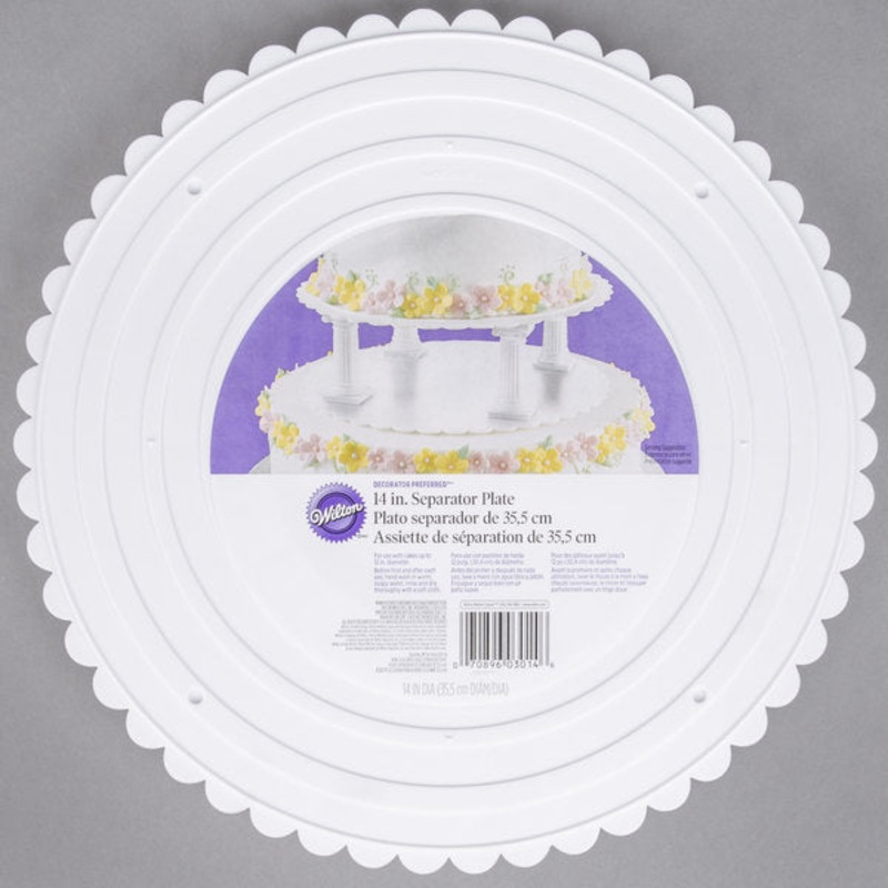 14' Separator Plate Scalloped