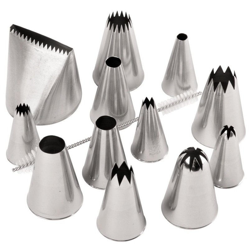 Ateco 12pc Large Tube Set