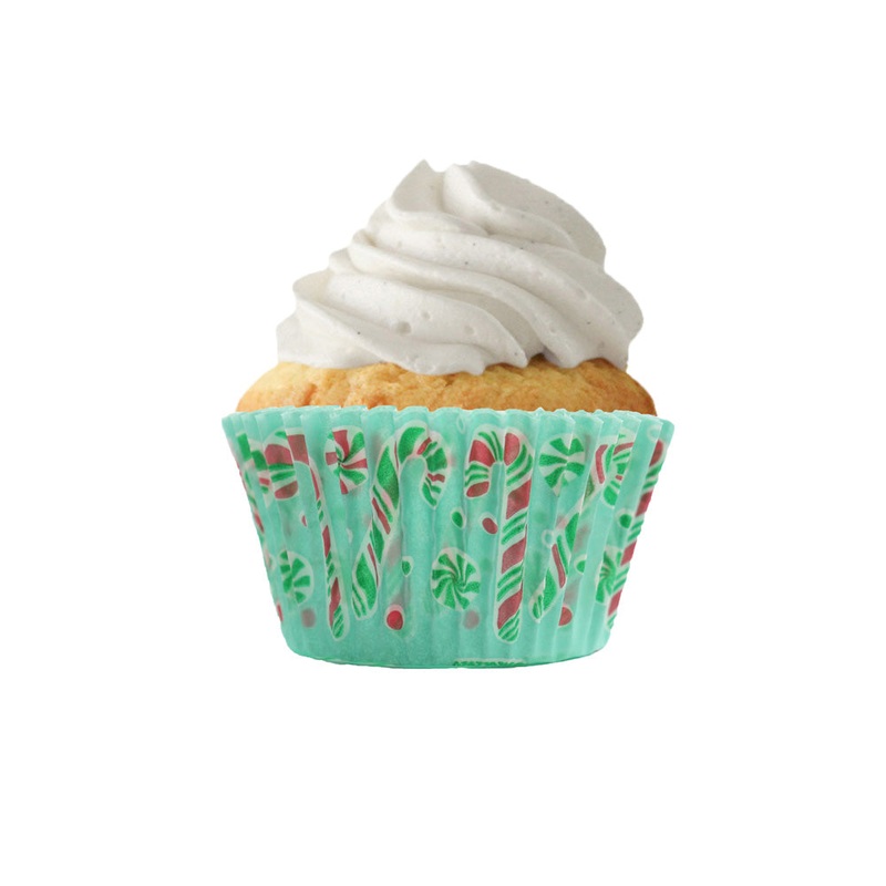 Candy Canes Cupcake Liner