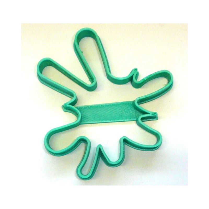 Fondant Cutter Small Paint Splatter