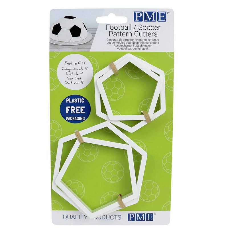 Football/ Soccer Pentagon Pattern Cutters