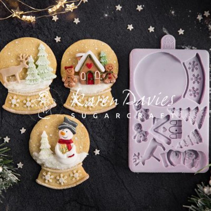 Karen Snow Globe Mold