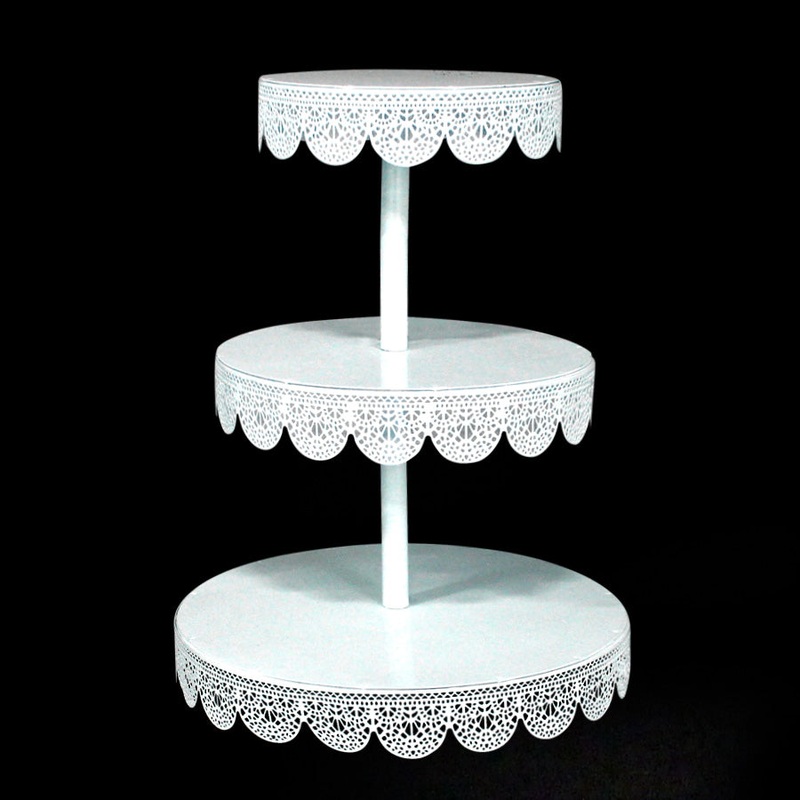 Round Eyelet Treat Metal 3 Tier