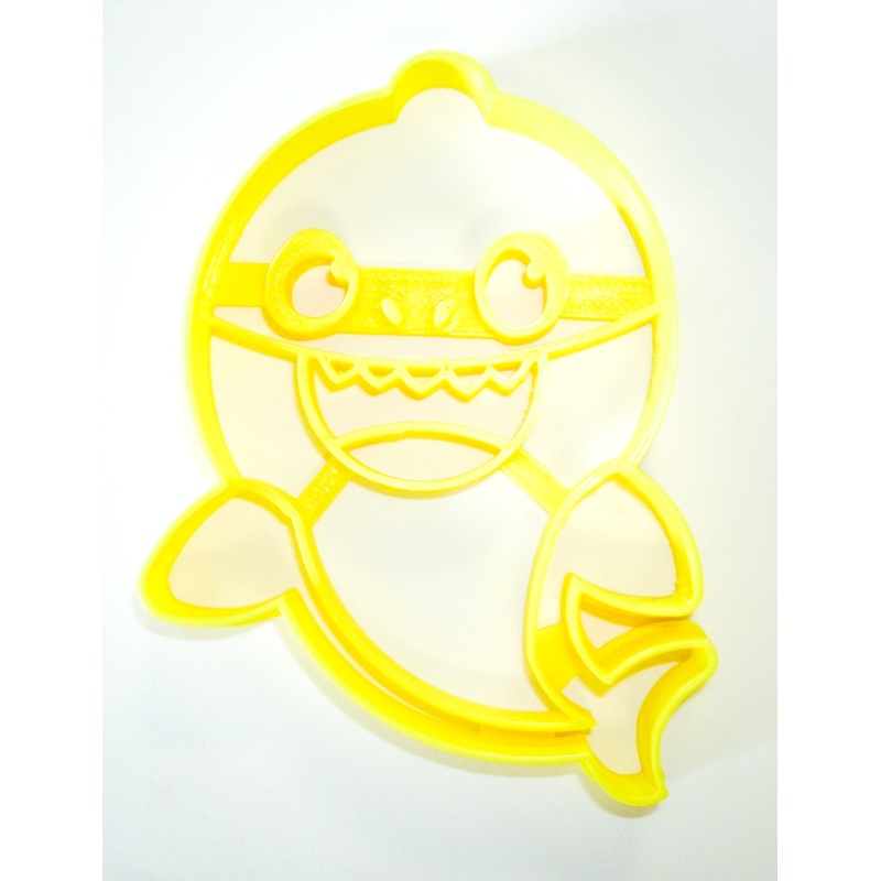Fondant Cutter baby shark small