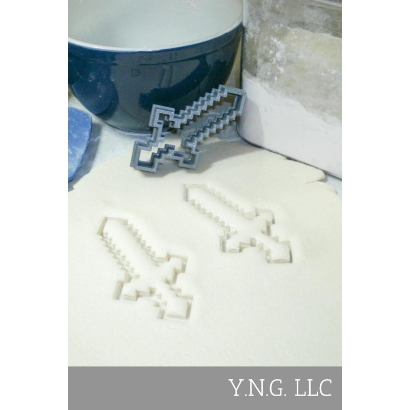 Fondant Cutter Minecraft Sword