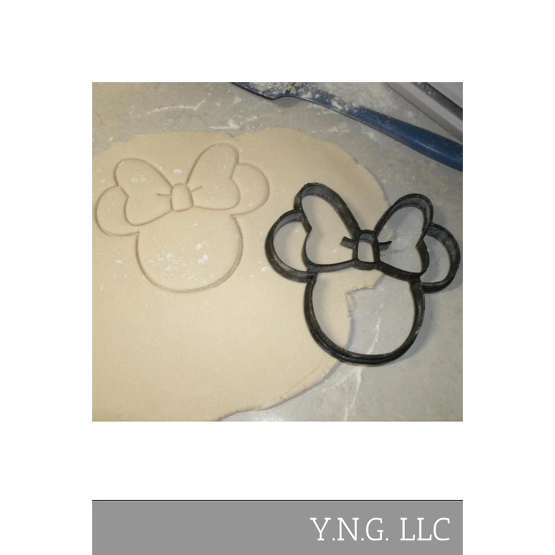 Fondant  Cutter Minnie Mouse Head 5.5'