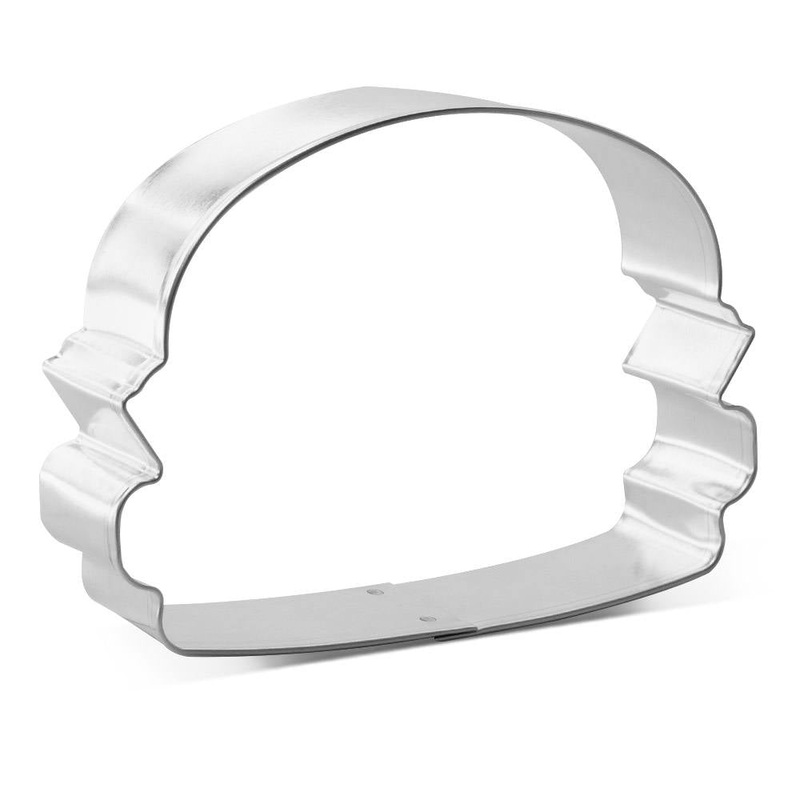 Hamburger Cookie Cutter 3.5'