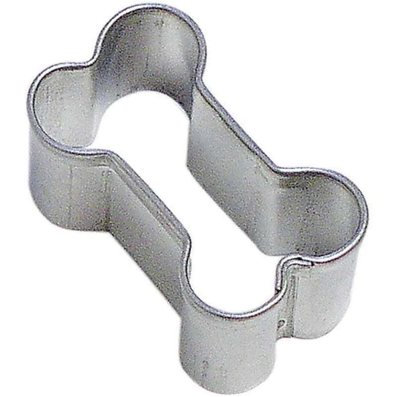 Mini Dog Bone Cookie Cutter 1.5'