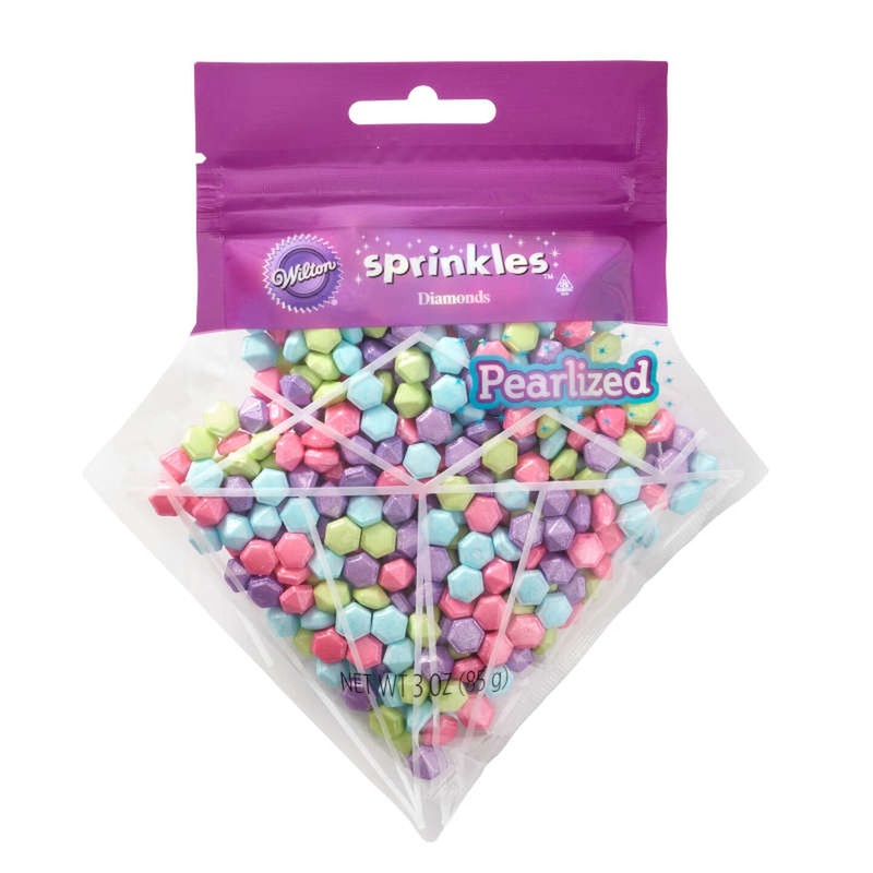 Wilton Diamond Sprinkles Pearlized