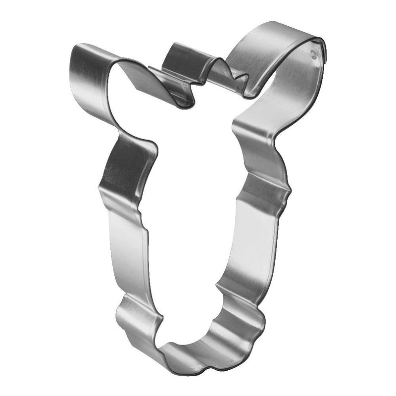 Zebra Face Cookie Cutter 4'