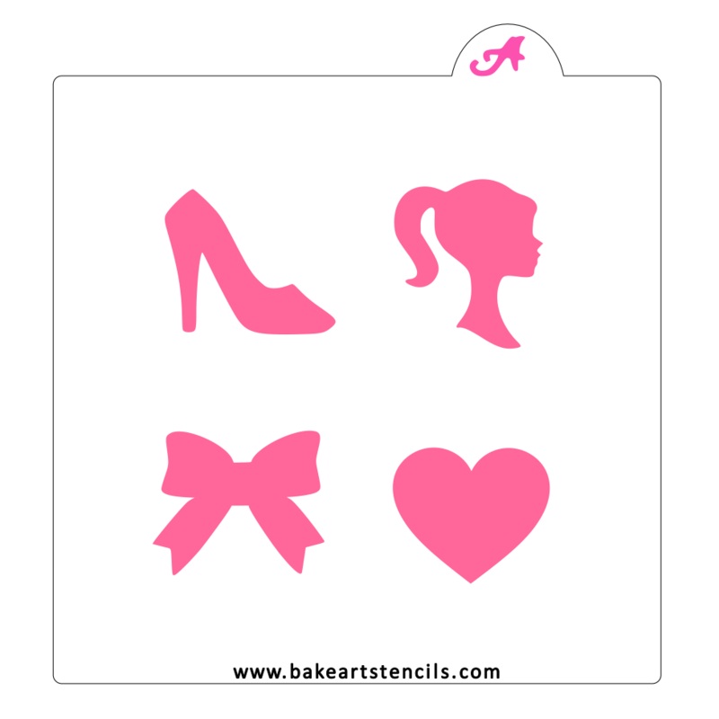 Doll Cookie Pattern Cookie Stencil