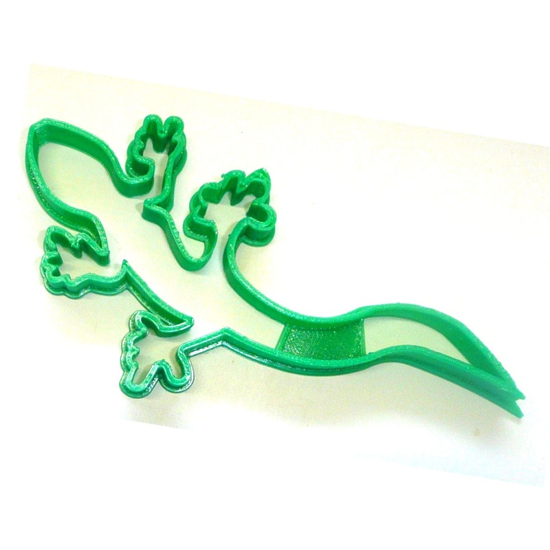 YNG Gecko Lizard Fondant Cutter