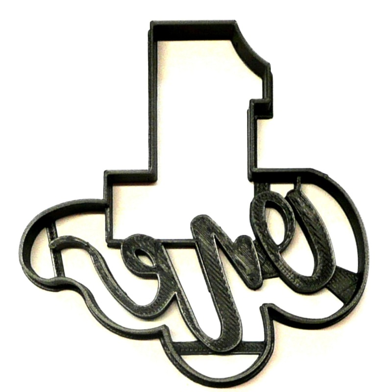 YNG Number One Fondant Cutter