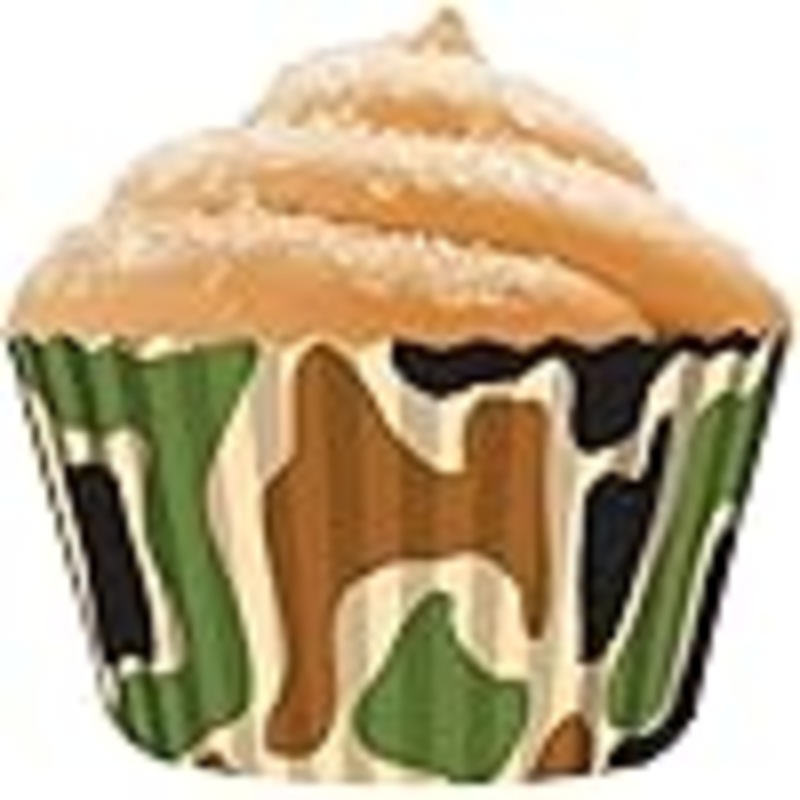 Camo Cupcake Liners