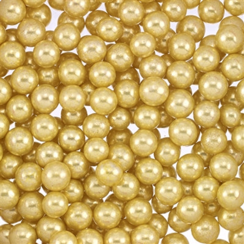 Dragees Non-Toxic Gold 6mm