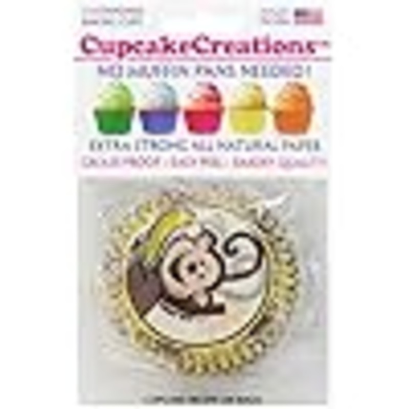 Monkey Cupcake Liners