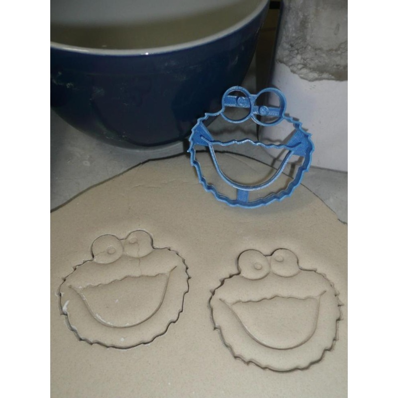 YNG Cookie Monster Fondant Cutter