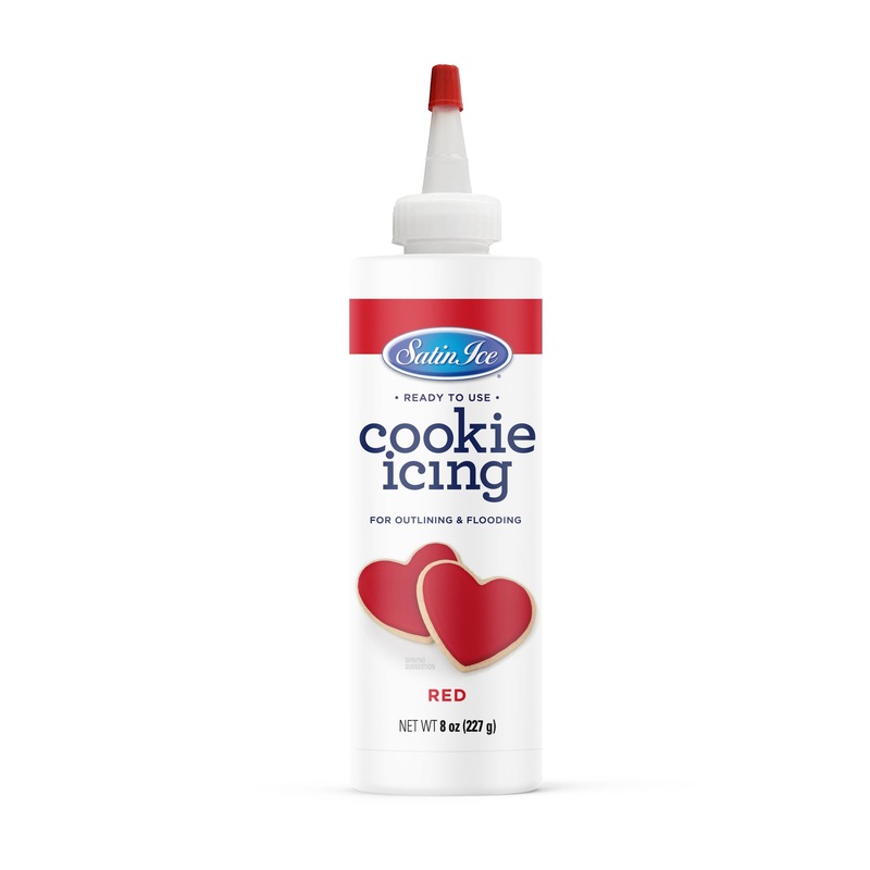Satin Ice Cookie Icing Red