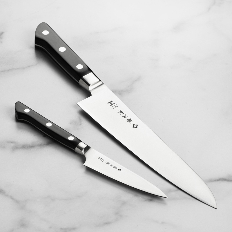 Tojiro Classic 2 Piece Chef's & Paring Knife Set