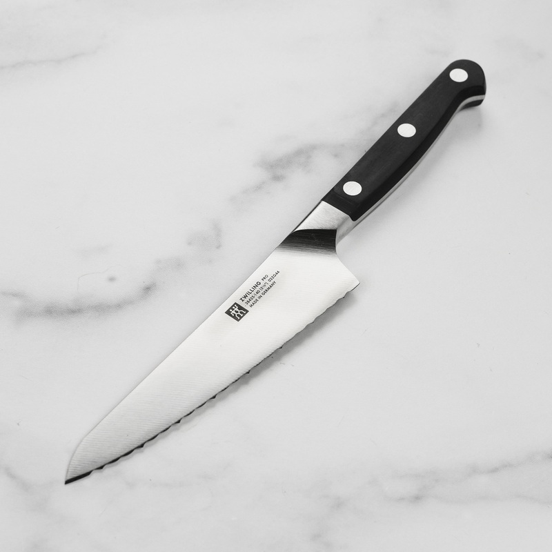 Zwilling Pro 5.5" Serrated Prep Knife