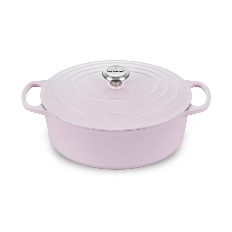 Le Creuset Signature Cast Iron 6.75-quart Shallot Oval Dutch Oven