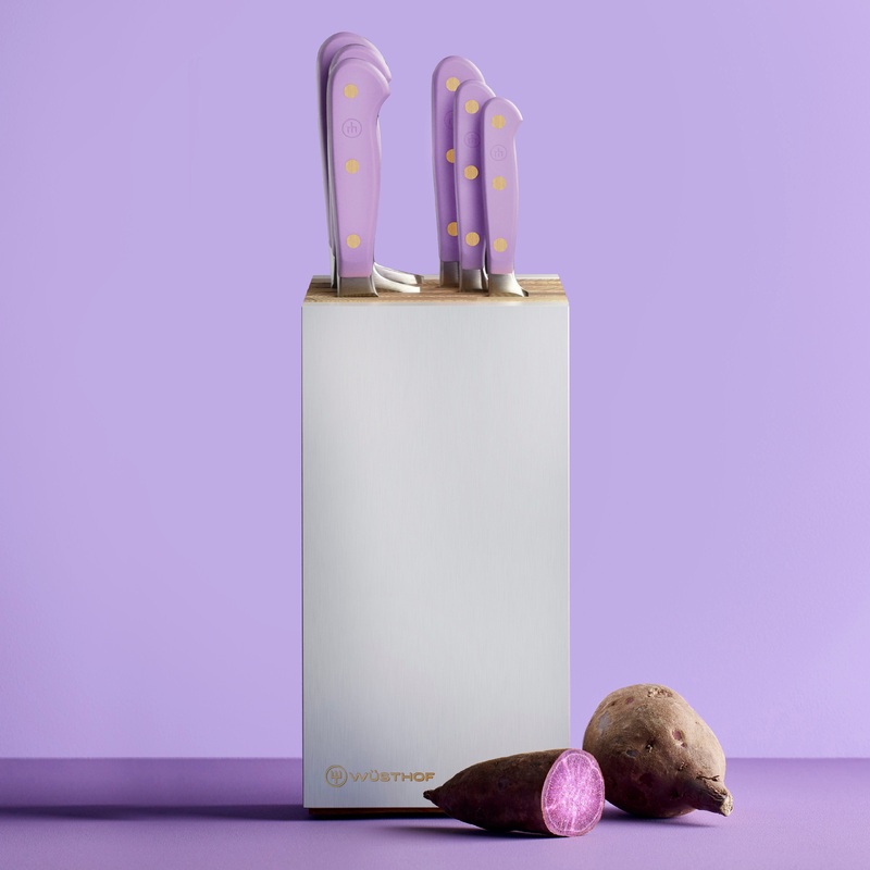 Wusthof Classic 8 Piece Purple Yam Knife Block Set