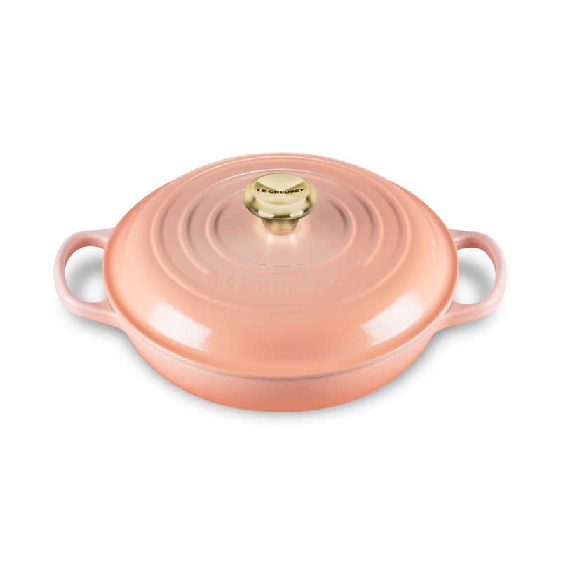 Le Creuset Signature Cast Iron 3.5-quart Peche Braiser