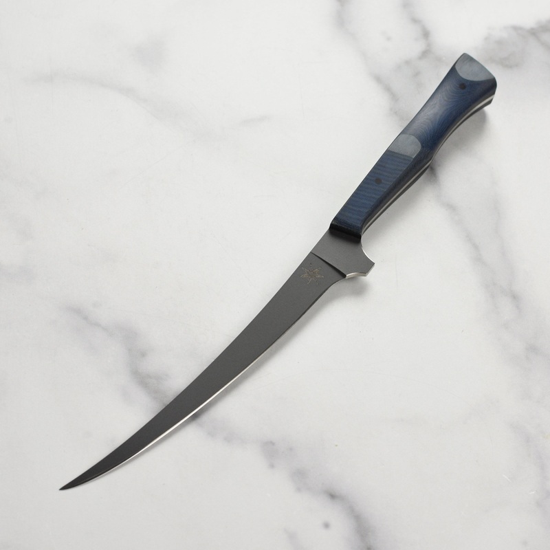 Town Cutler eXo Blue 6" Curved Boning Knife
