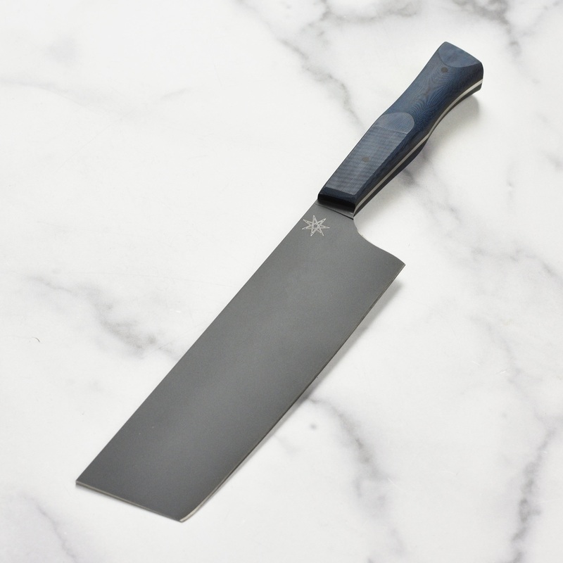 Town Cutler eXo Blue 7" Nakiri Knife