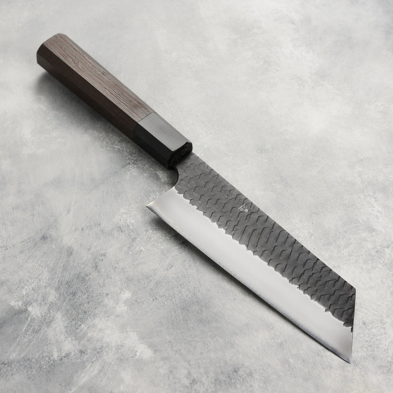 Nigara SG2 Kurouchi Tsuchime 7" Kiritsuke Nakiri