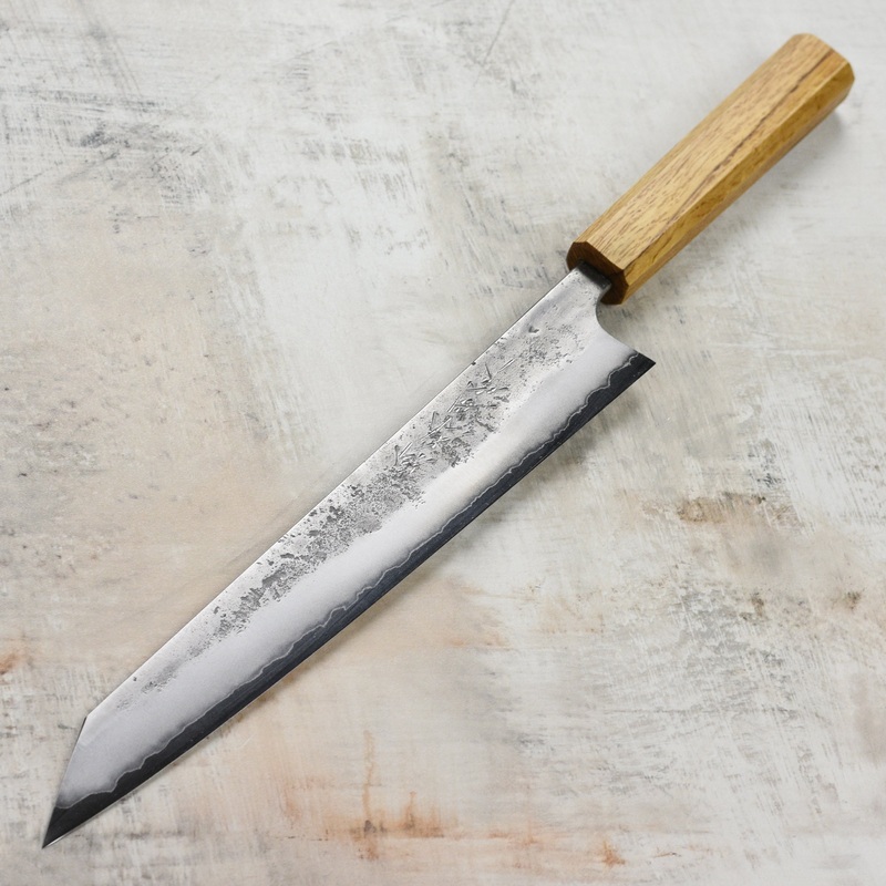 Matsubara Aogami #2 Nashiji Stainless Clad 10.6" Sujihiki