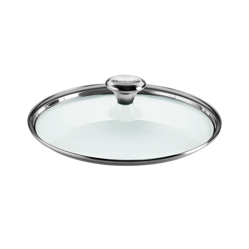 Le Creuset 10" Tempered Glass Lid with Stainless Steel Knob