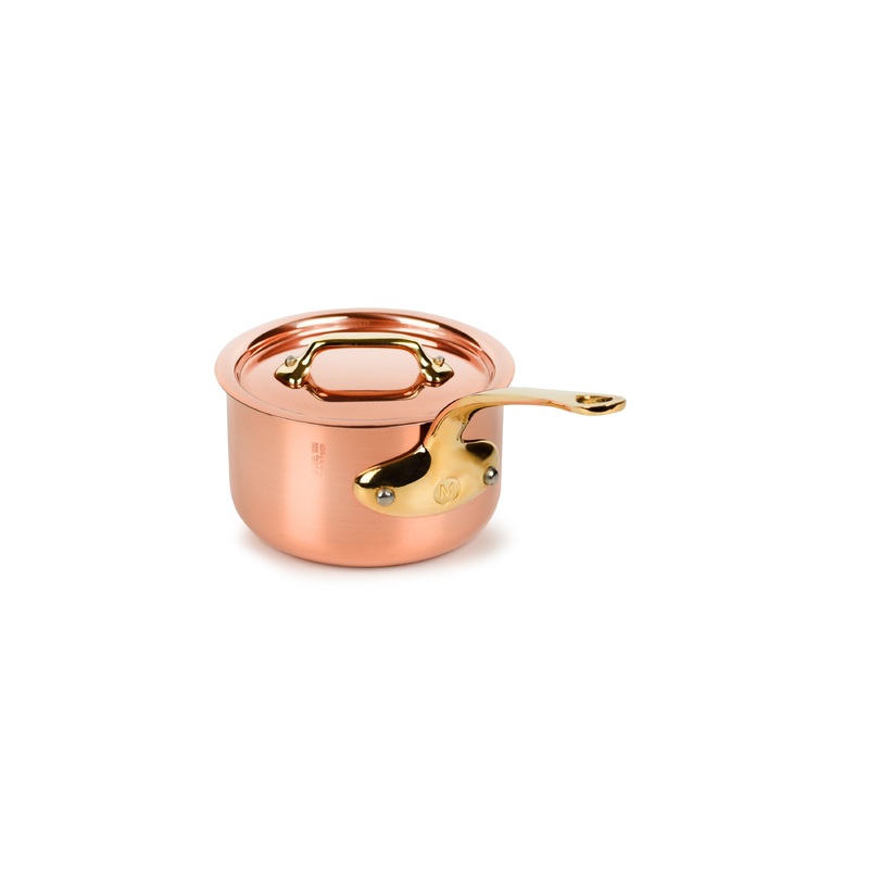Mauviel M200B 0.8-quart Copper Saucepan