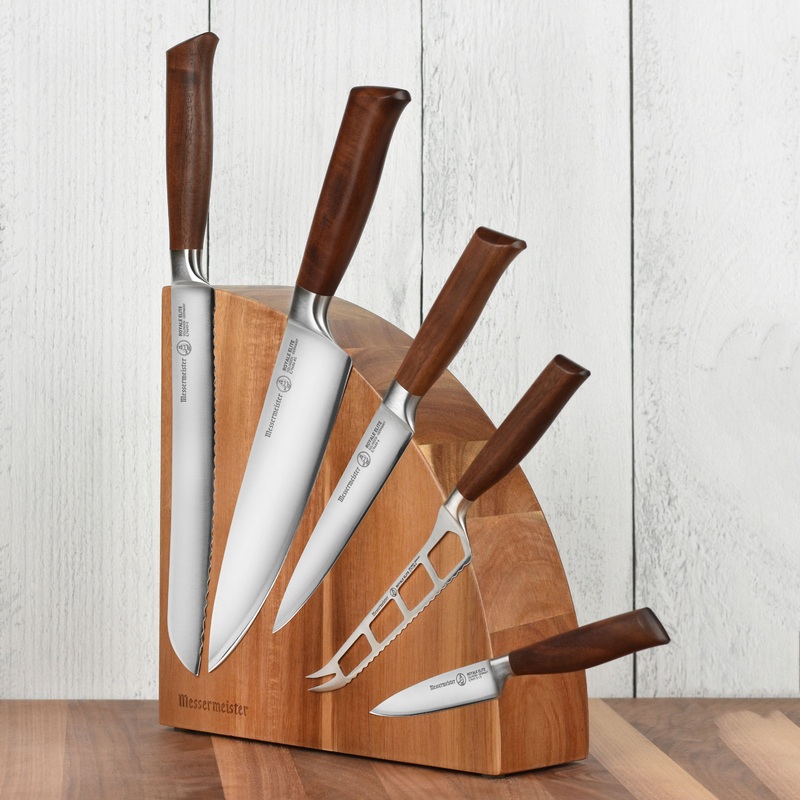 Messermeister Royale Elite 6 Piece Magnetic Knife Block Set
