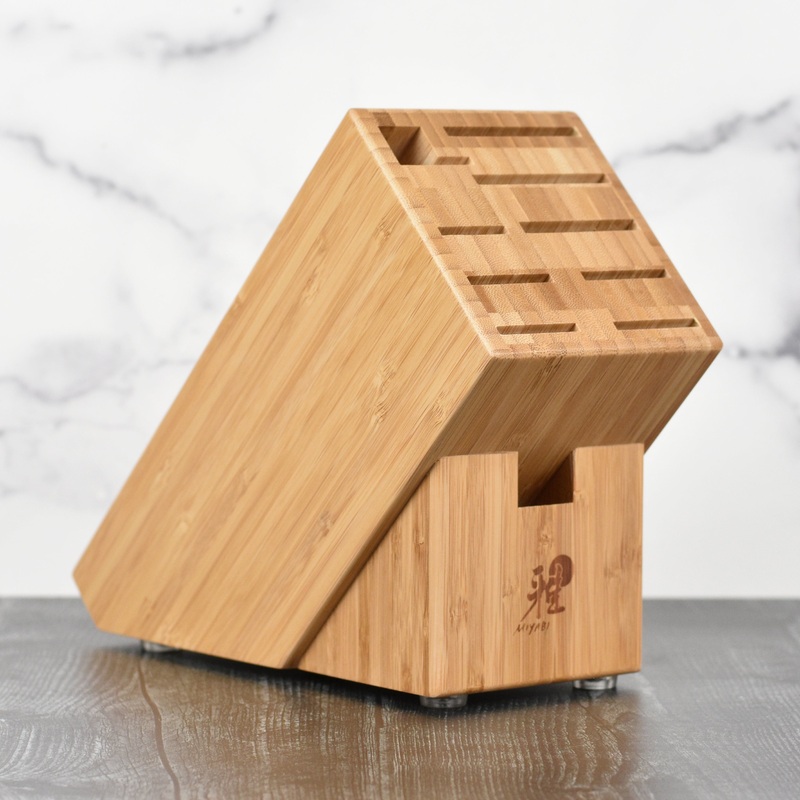Miyabi 10 Slot Bamboo Knife Block