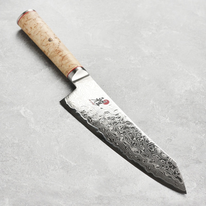 Miyabi Birchwood SG2 7" Rocking Santoku Knife