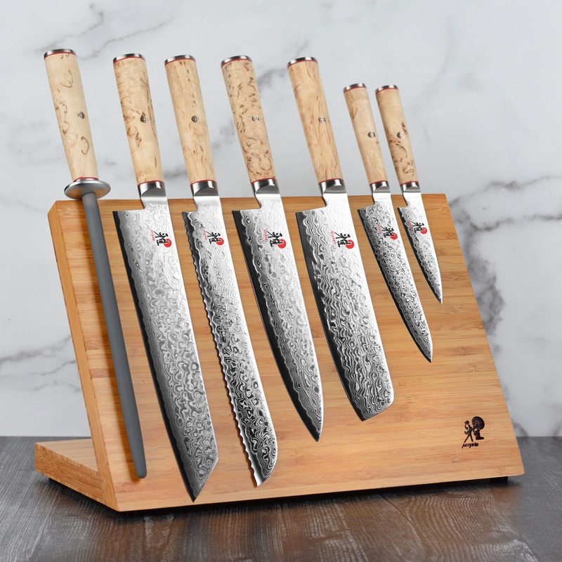 Miyabi Birchwood SG2 8 Piece Magnetic Easel Knife Set