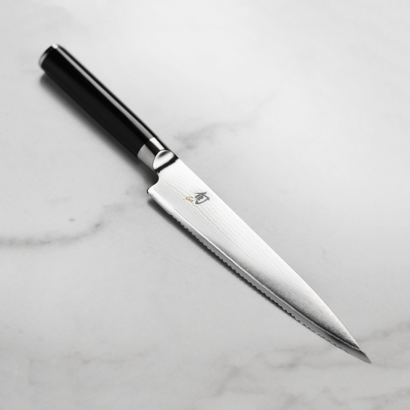 Shun Classic 6" Serrated Utility/Tomato Knife