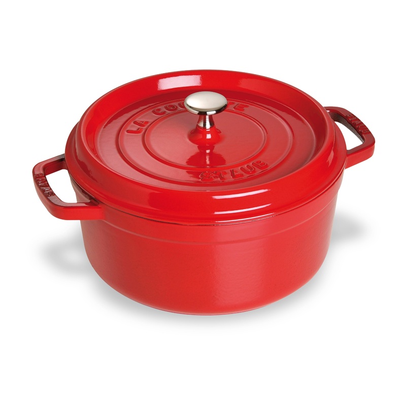 Staub 7-quart Cherry Red Round Dutch Oven