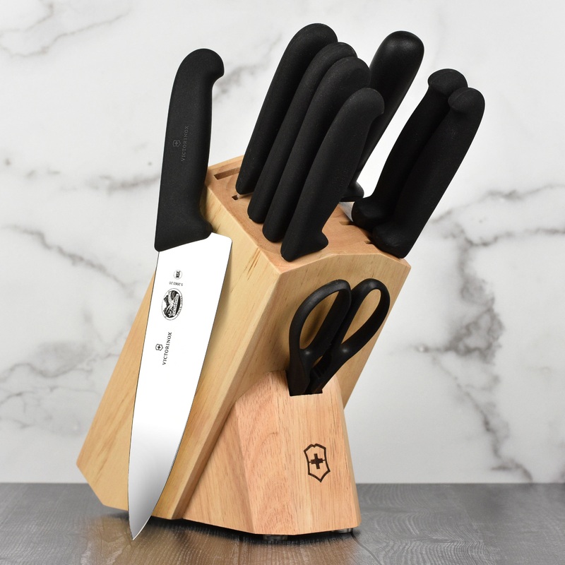 Victorinox Fibrox Pro 10 Piece Knife Block Set