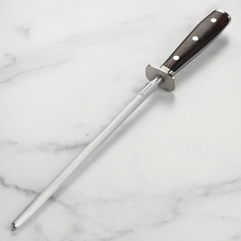 Wusthof Ikon Blackwood 10" Honing Steel