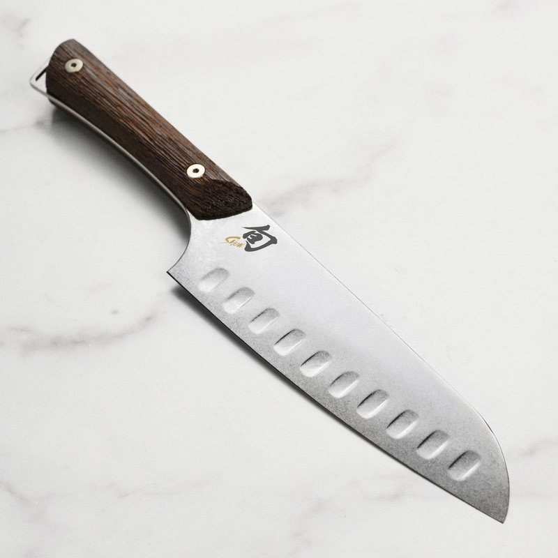 Shun Kanso 7" Hollow Edge Santoku Knife