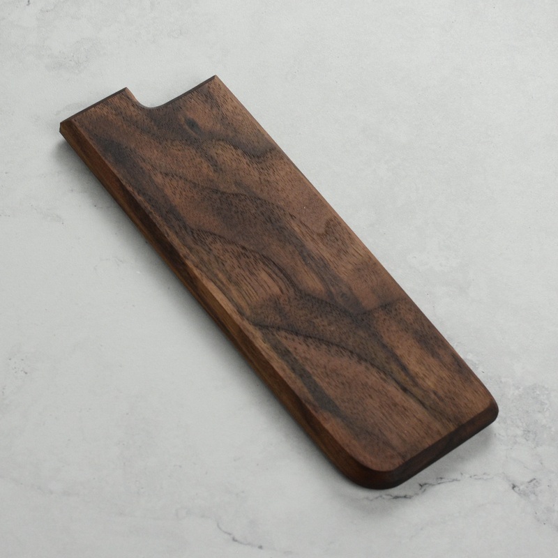 Walnut Magnetic Saya for 6.5" Nakiri