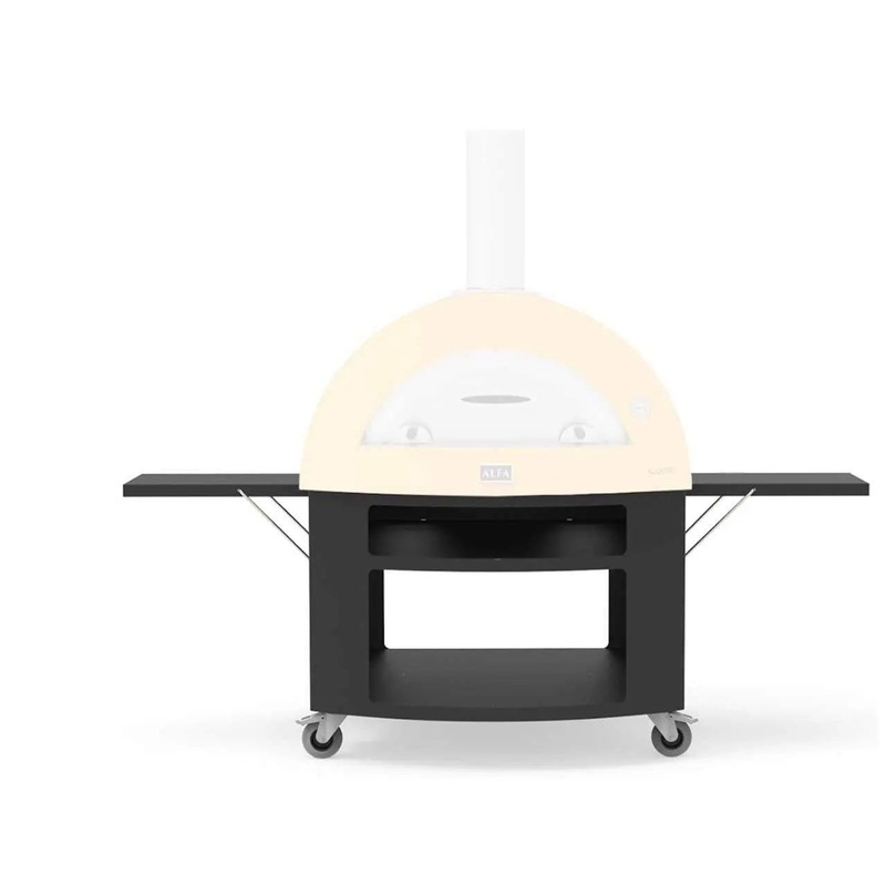 Alfa Allegro Oven Base - Base Only, Black