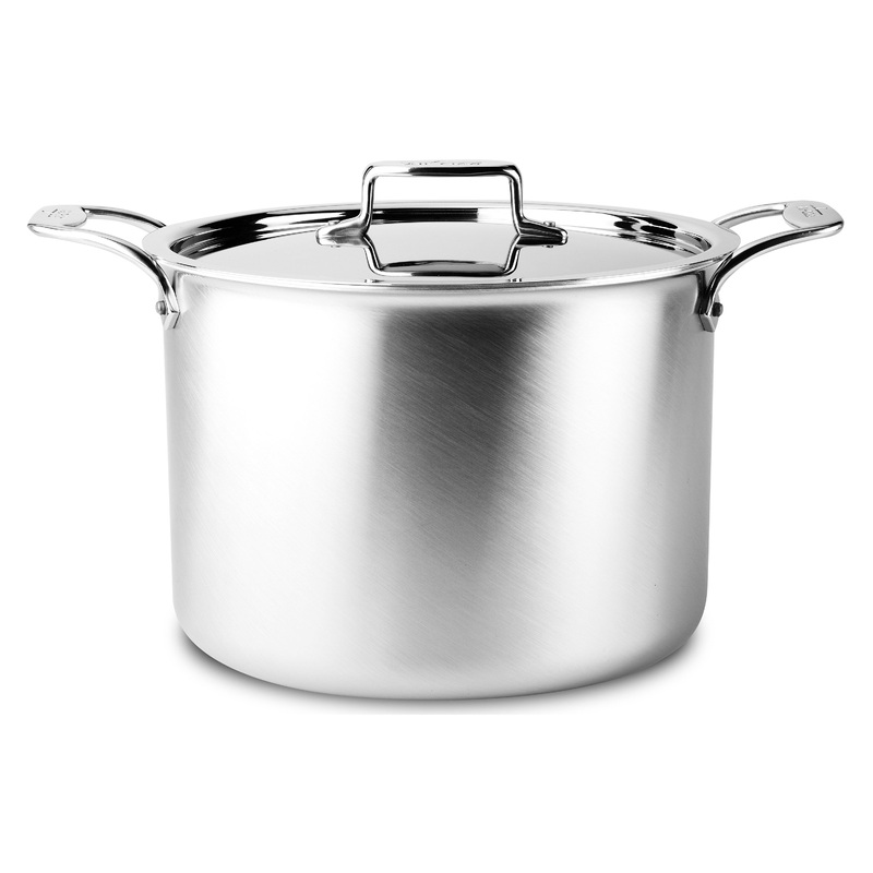 All-Clad d5 Brushed Stainless 12-quart Stock Pot