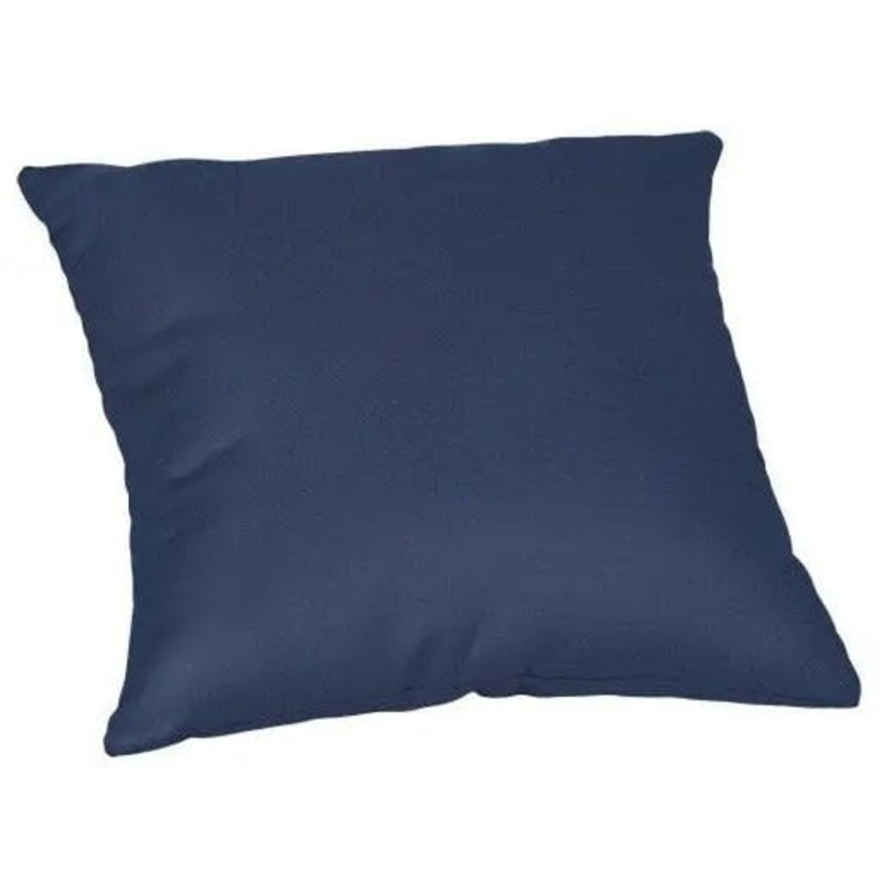 Casual Cushion 20" Throw Pillow Canvas Navy